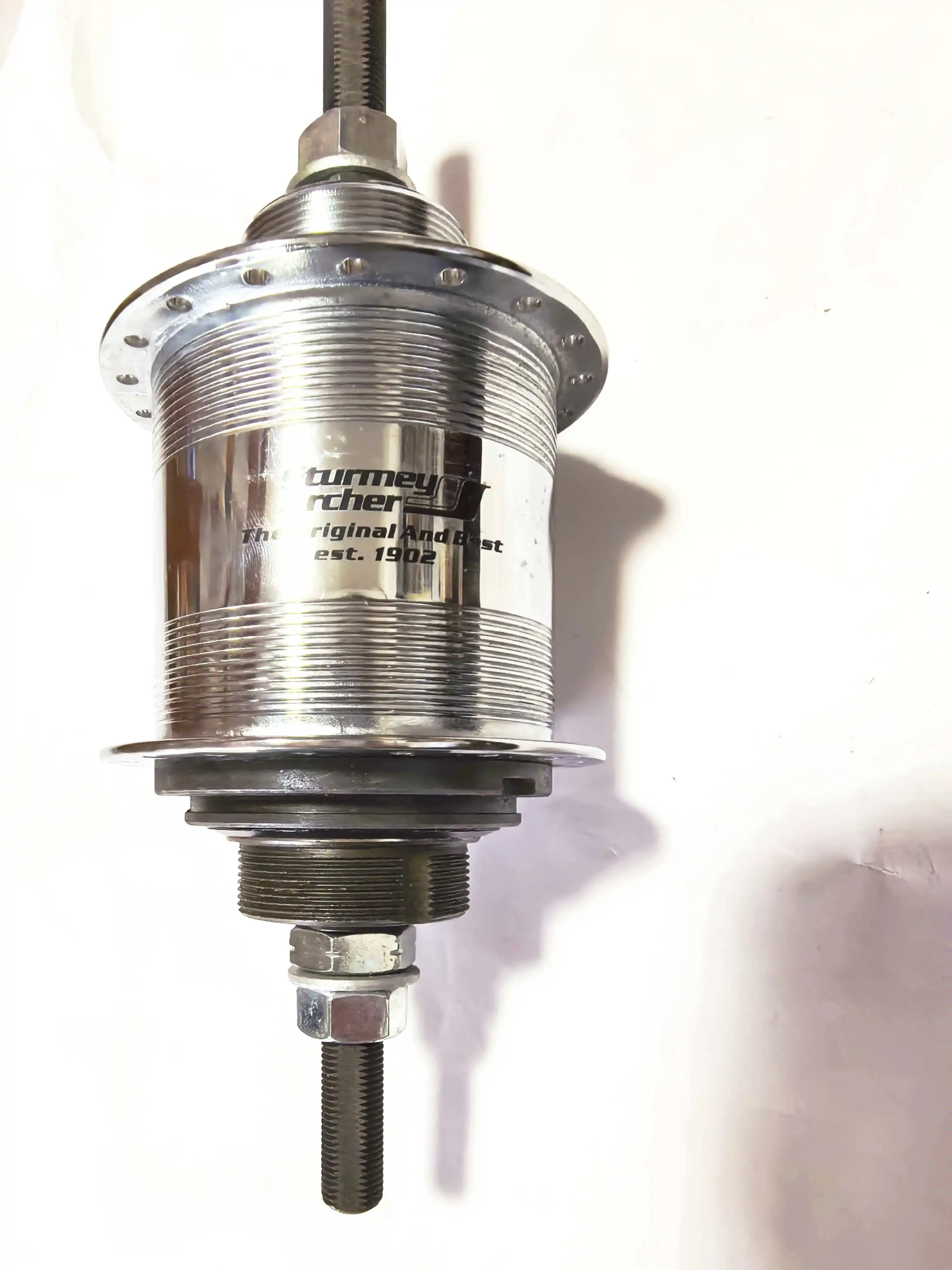Sturmey-Archer SA 내장형 2단 허브 36홀 180mm 액슬 길이 디스크 브레이크 사용 가능