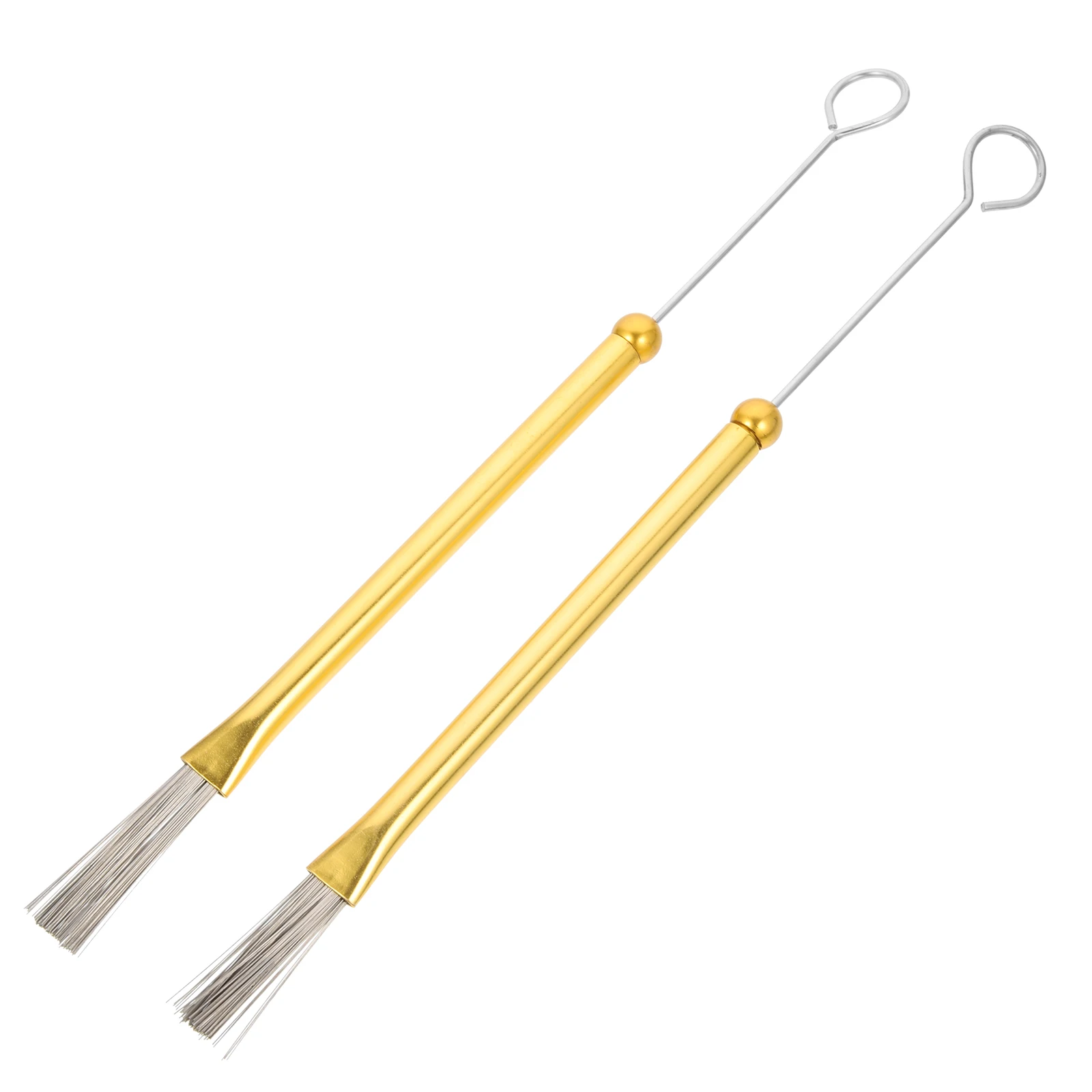 

Drum Brush Accessories Steel Plastic Wire Brushes for Drums Kit Percussion Snare Retractable Adjustable Hook Design Wall