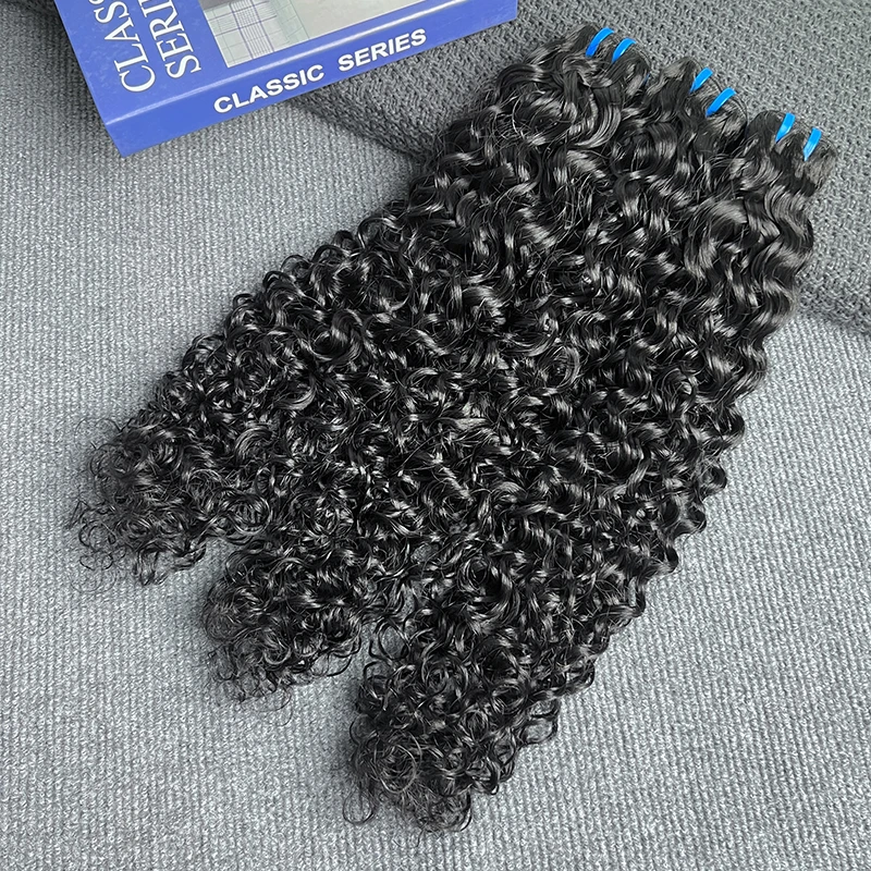 18A 생인모 100% 브라질 워터웨이브 30인치 웻앤웨이브 인모 헤어 익스텐션, 블리치 가능