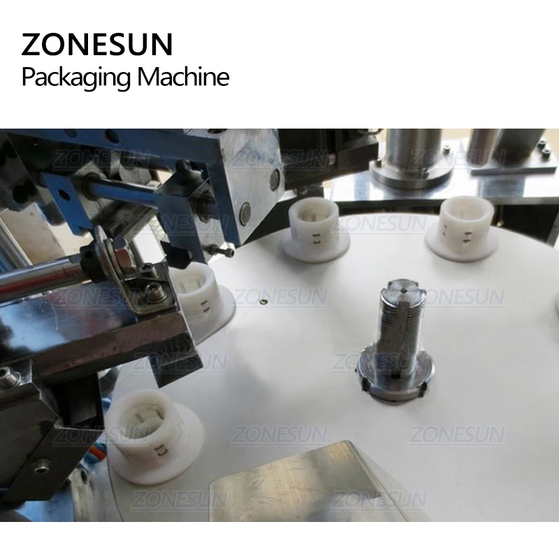 ZONESUN All-in-one Automatic Rotary Balm Cream Soft Tube Filling And Ultrasonic Seam Sealing Machine For Production ZS-GZNF10