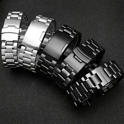 For Casio EFV-540 EFV-500 EFS-S510 MTP-1375/1374 EFB-650 ECB900 High Quality Solid Staniless Steel Watch Band Men's Strap 20mm