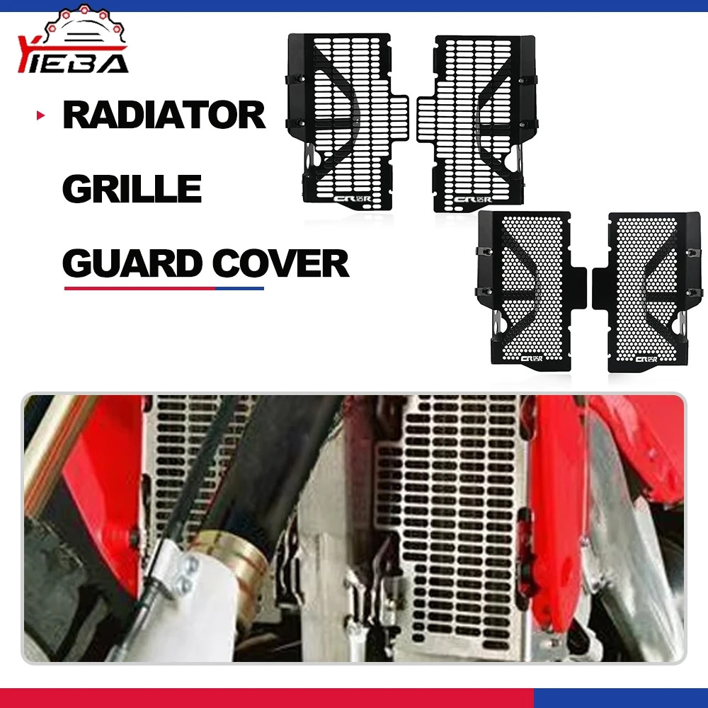 

For Honda CR125R CR250R CR 125R CR 250R CR 125 250 R 2005 2006 2007 Motorcycle Radiator Grille Guard Cover Protector Accessories