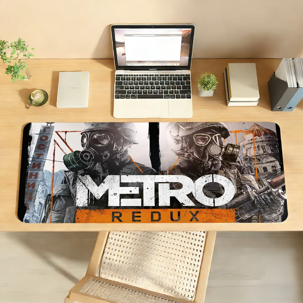Game M-Metro Exodus Mouse Pad Computer Laptop Rubber Non-slip Mouse Mat Mousepad Gamers Decoracion Desk Mat