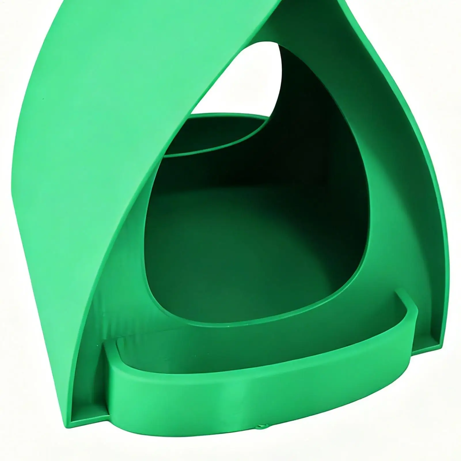 Comedero para Pájaros de Diseño Abierto, Forma de Caseta, Colgante, para Colibríes Pequeños, para Jardín Exterior, Invierno, Balcón