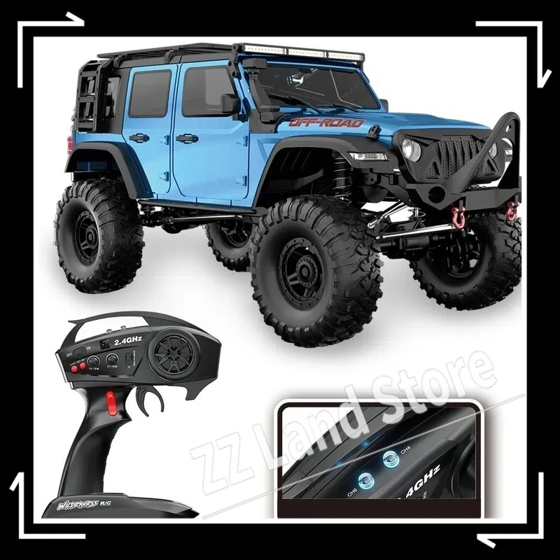 1:10r1011 Rubicon Full Scale Rc Remote Control Model Emulates Off-Road Vehicle Four-Drive Differential Lock Adult Boy Kid Gifts