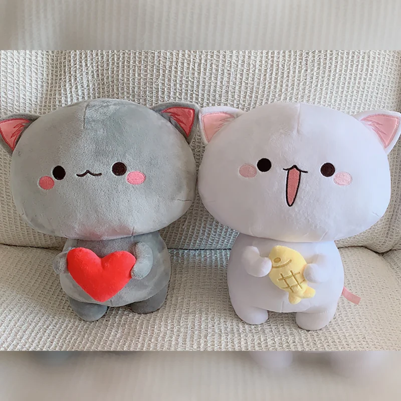 

New kawaii Mitao Cat Lying Cats Couple Plush Doll Plush Toys Stuffed Cute Animal Dolls Pillow Soft Cartoon Cushion Kid Birthday