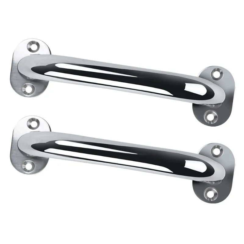 

Marine stainless steel handrails, polished safety handles, bathroom handles