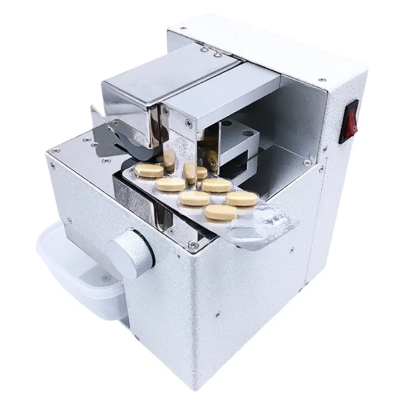Kotumy Single Row Automatic Tablet Deblistering Machine, Electric Pill Stripper for Removing Medicine from Blister Packs