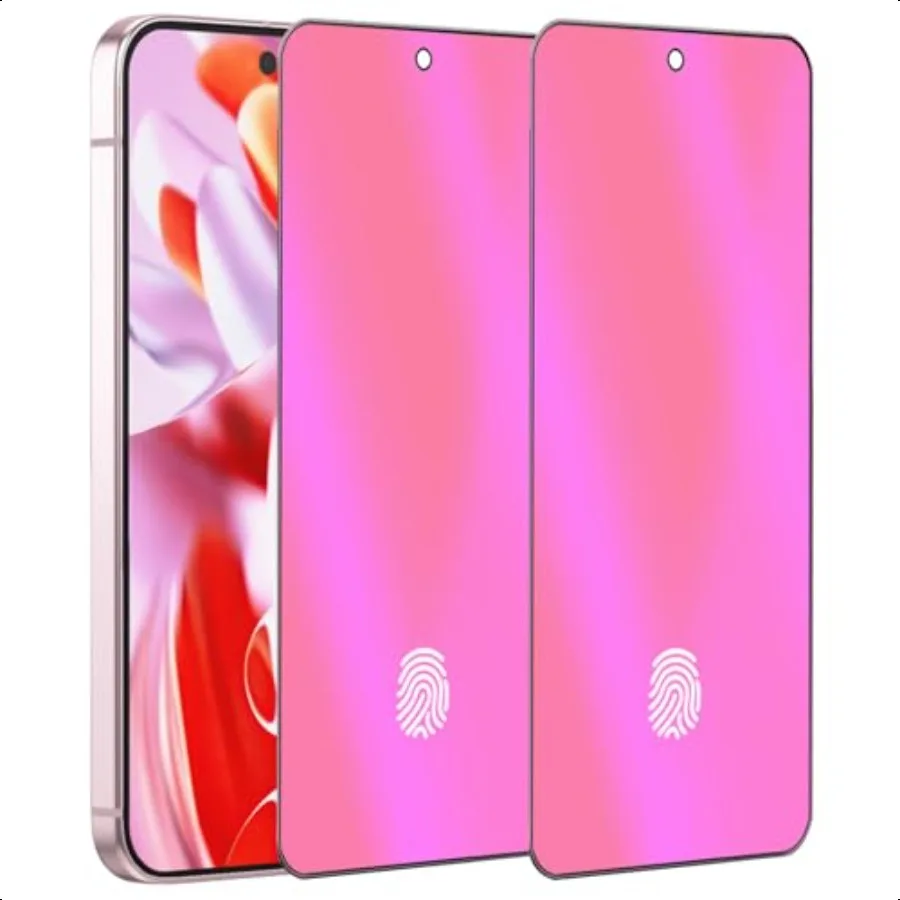 

2 Pack AntiBlue Privacy Tempered Glass for Google Pixel 9 Pro XL AntiSpy Screen Protector Film port Finger Unlock 6.8 inch Colo
