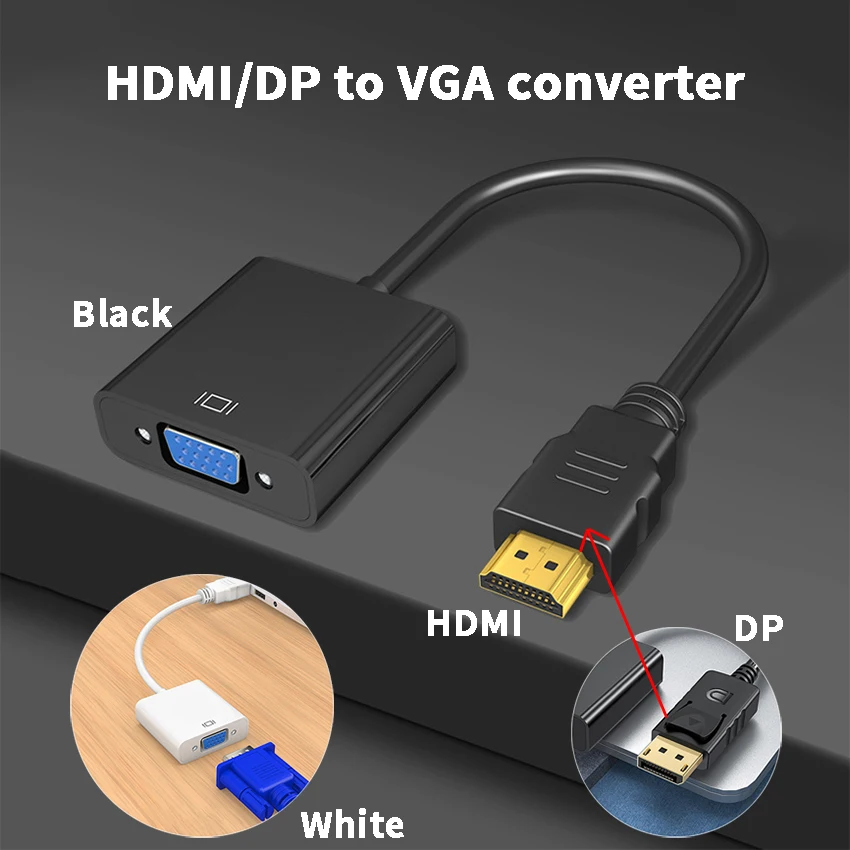 1 Pcs Dp/Hdml To Vg… - image