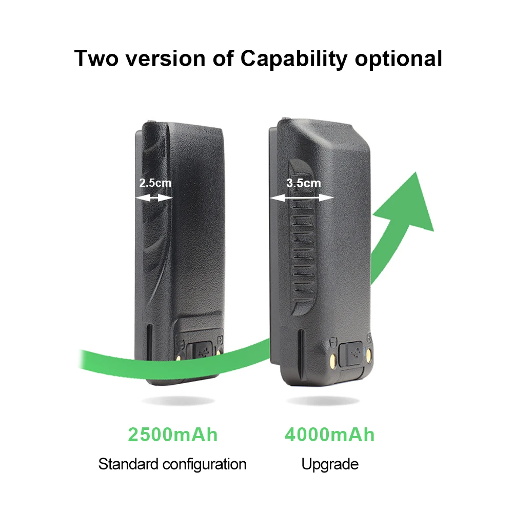 100% оригинальный аккумулятор LC - 01 2500 мАч или 4000 мАч для двухчастотных раций LANCHONLH HG - UV78 HG - UV79 HG - UV98