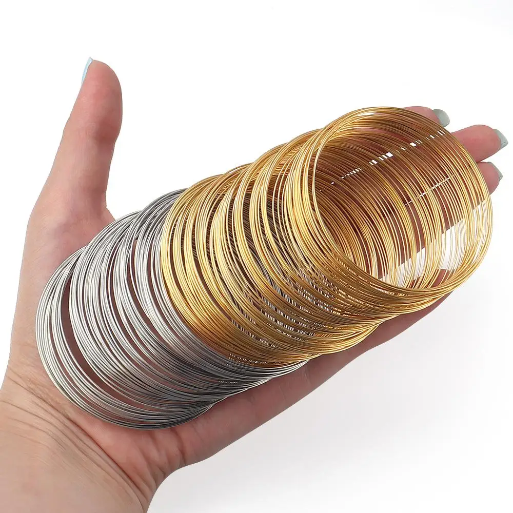 

Stainless Steel Beading Memory Wire for Jewelry Making Accessories Supplies Bead Loop Wire for Bracelets and Necklaces