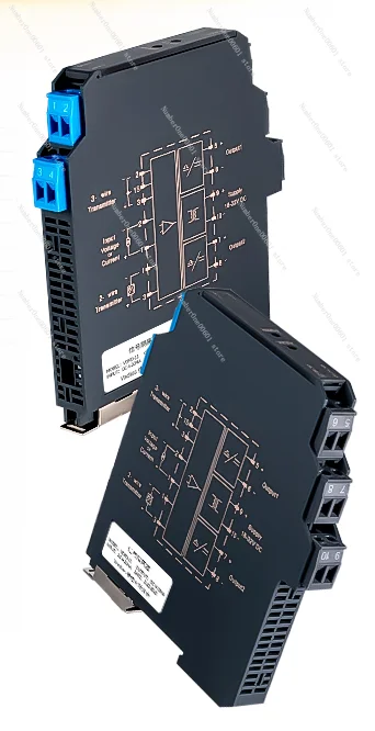 

DC Signal Isolator 4-20mA One-Switch Two-Way Conversion for RS485 Module 0-10v Analog Current Voltage