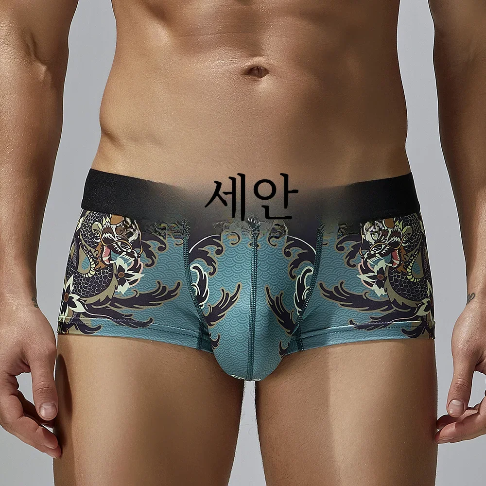 SEOBEAN New Year of the Dragon, boxer underwear, underclothing