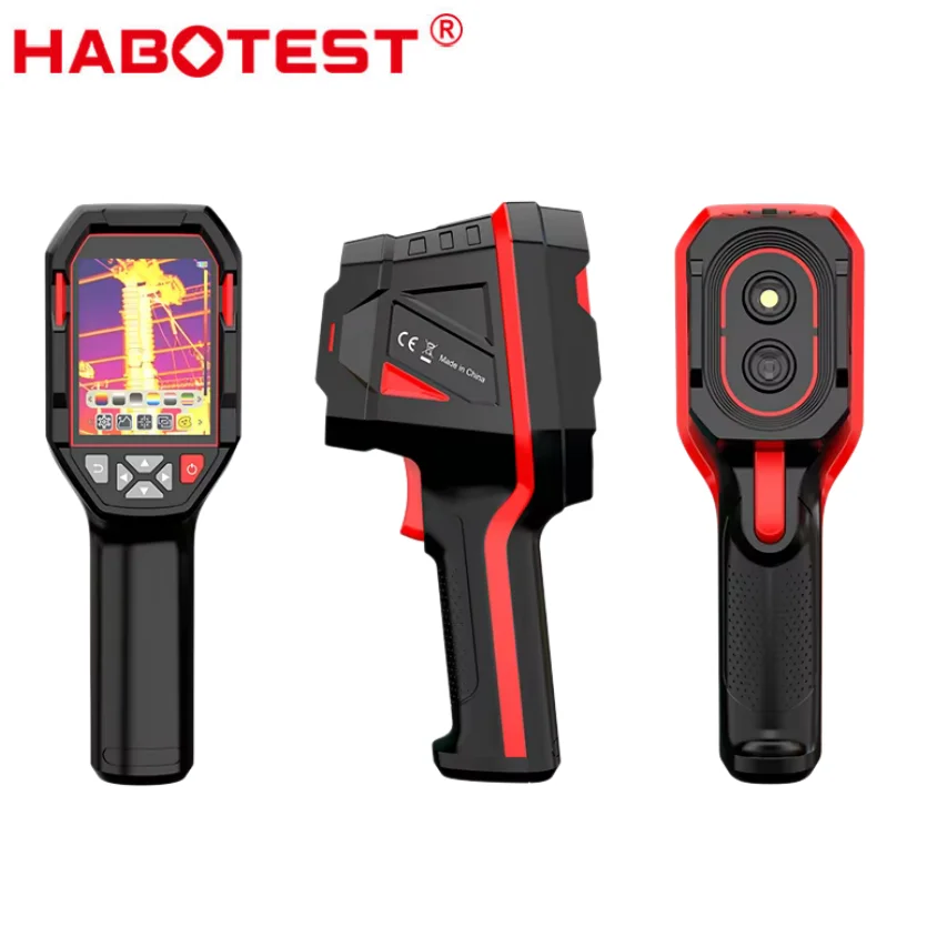 HABOTEST Handheld Thermal Camera 8GB Storage Battery Built-in Infrared Thermal Imager Max/Min/Center Temp Measure  HT821A HT821B
