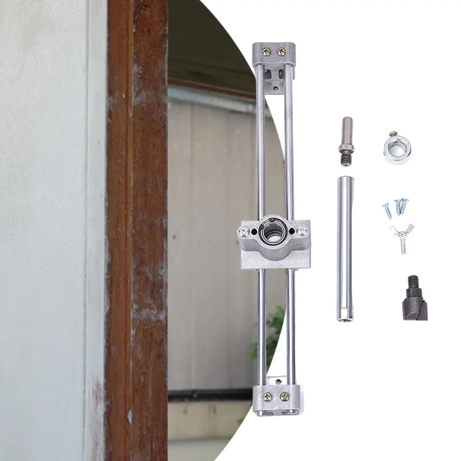 

Комплект открывания отверстий для деревянного дверного замка, многофункциональный, простой в установке приспособление для открывания отверстий