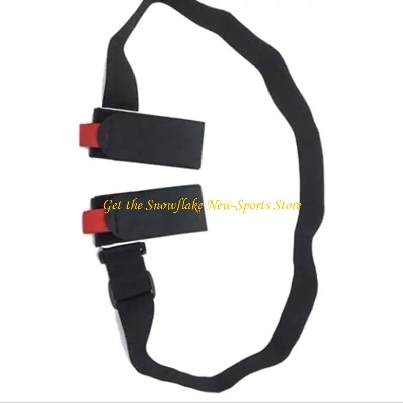 

E56D Adjustable Ski Strap Portable Snowboard Carrying Strap Easy to Use