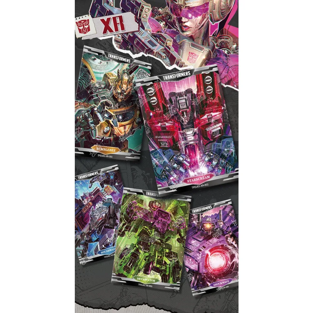 بطاقات مجموعة محولات KAYOU الأصلية شخصيات IP كرتونية كلاسيكية أوبتيموس برايم بطاقات إبداعية متحركة هدية هواية للأولاد #2