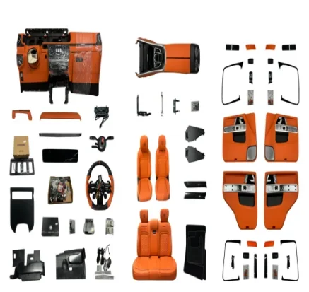 مجموعة لوحة القيادة الداخلية المعدلة للسيارة مجموعة كاملة لمجموعات تجميل تحويل G