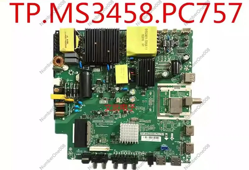 

Материнская плата TP.MS3458.PC757 для экранов 37-65 дюймов, работающая с 4K-дисплеями HV550QUB-N81LSC550HJ07-K01