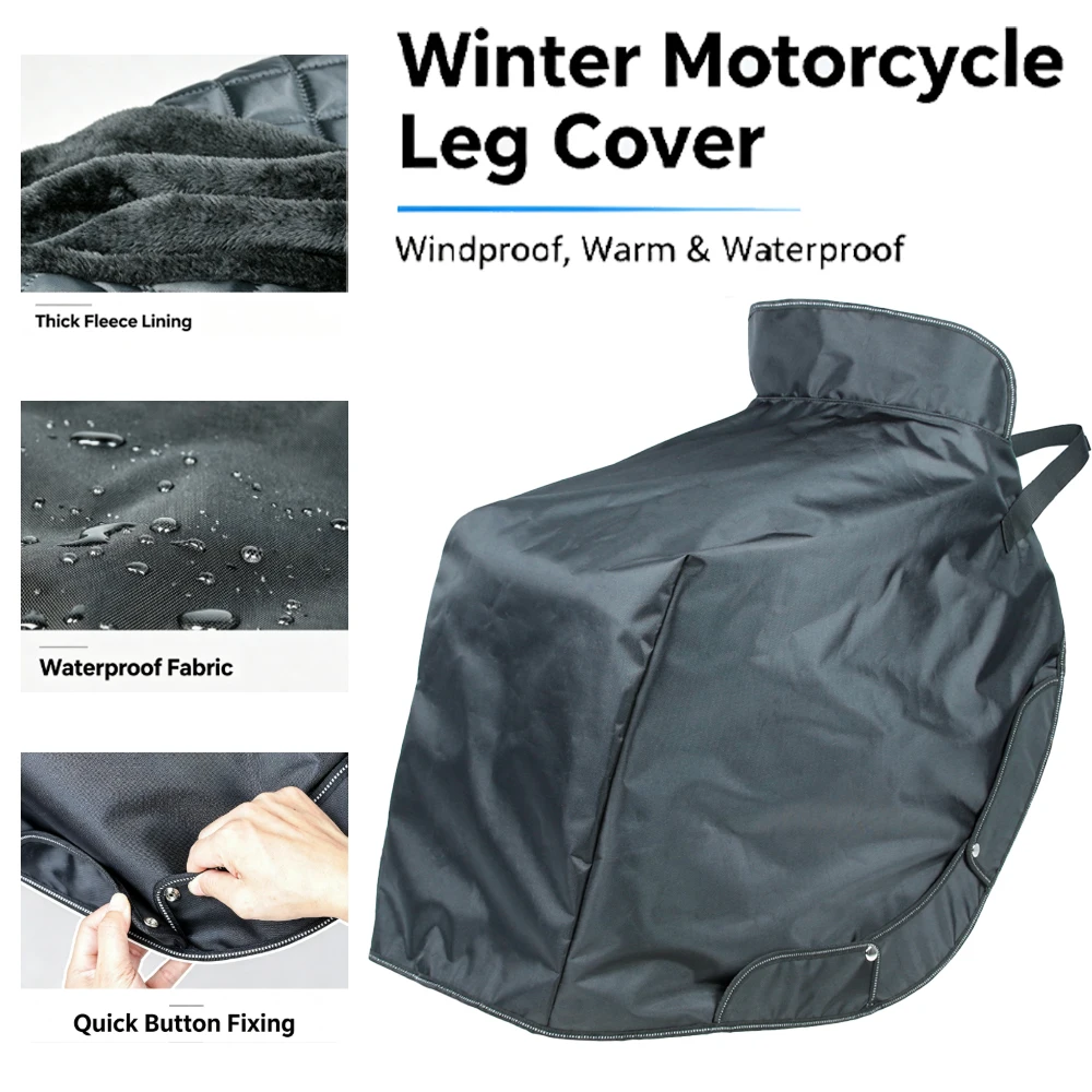 Winter Motorcycle Electric vehicle Windscreen blanket Windproof Scooter Moped Leg Cover Waterproof Thermal Protection