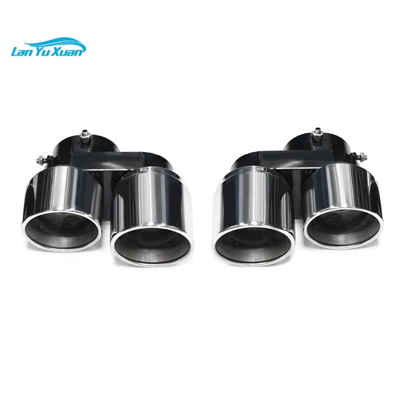 SYPES Carbon Fiber Exhaust Tip For  G05 X5 G06 X6 G07 X7 2019+ Muffler Tip Exhaust Pipe System Nozzle