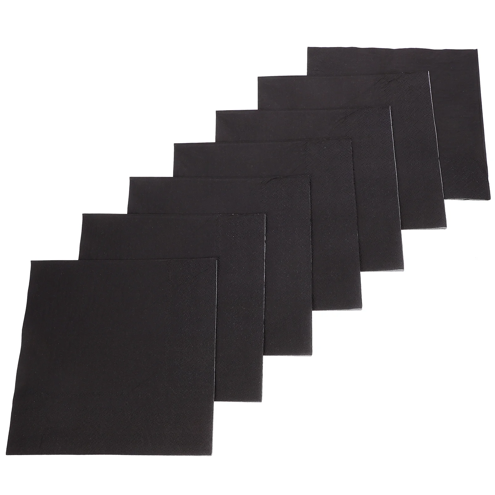 20 Sheets Cocktails Lunch Napkin Black Paper Napkins Engagement Party Disposable Colored Thanksgiving