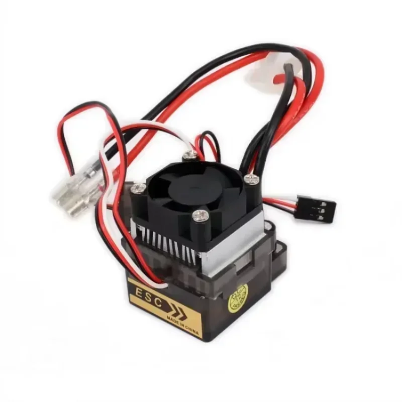 5V/2A BEC 320A 2-3S Waterproof Brushed ESC Electric Speed Controller Suitable for 1:10 Scale RC Car For Boat