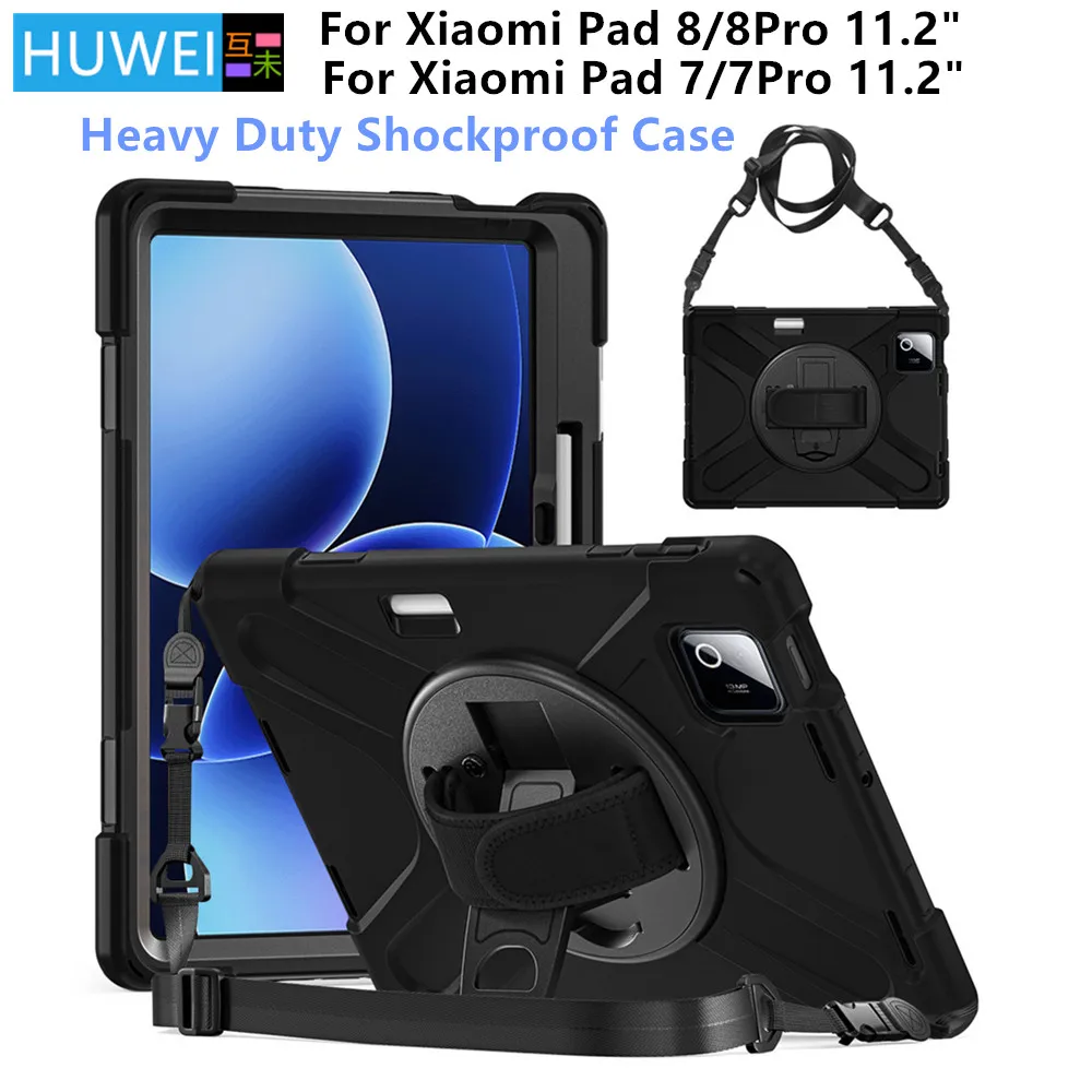 

Heavy Duty Shockproof Case For Xiaomi Pad 8/8 Pro MiPad 8 11.2 inch Tablet Cover For Xiaomi Pad 7/7 Pro Mipad 7 11.2" Case Funda