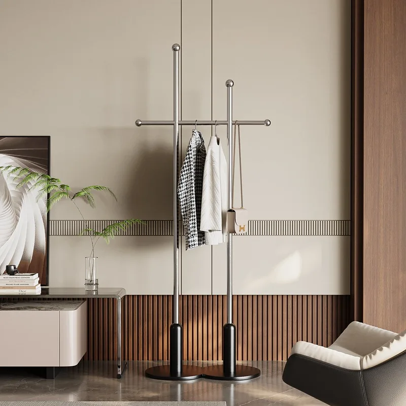 

Floor-to-ceiling hanger, bedroom corner entry, living room hanger, minimalist small coat rack, fashionable and multi-functional