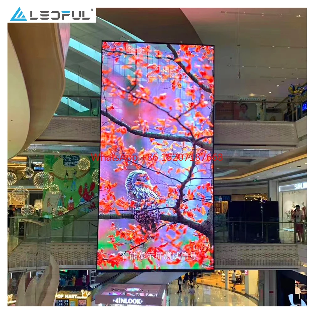 Large High Transparency Outdoor P2.8 P3.9 P7.8 mm Transparent LED Video Wall Panel Display