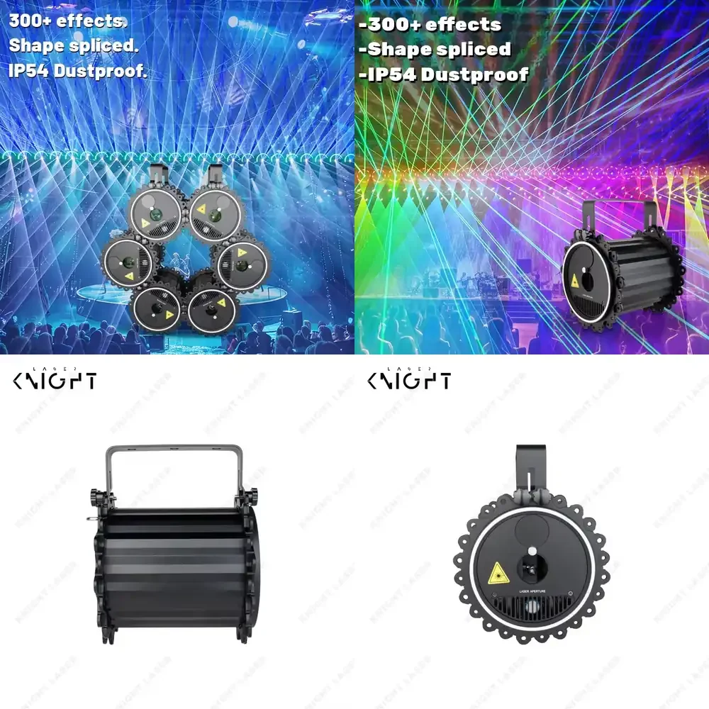 Special Design Ip54 Dmx Ilda Control Magic 5w S Animation with 25kpps Rgb for Pary Event