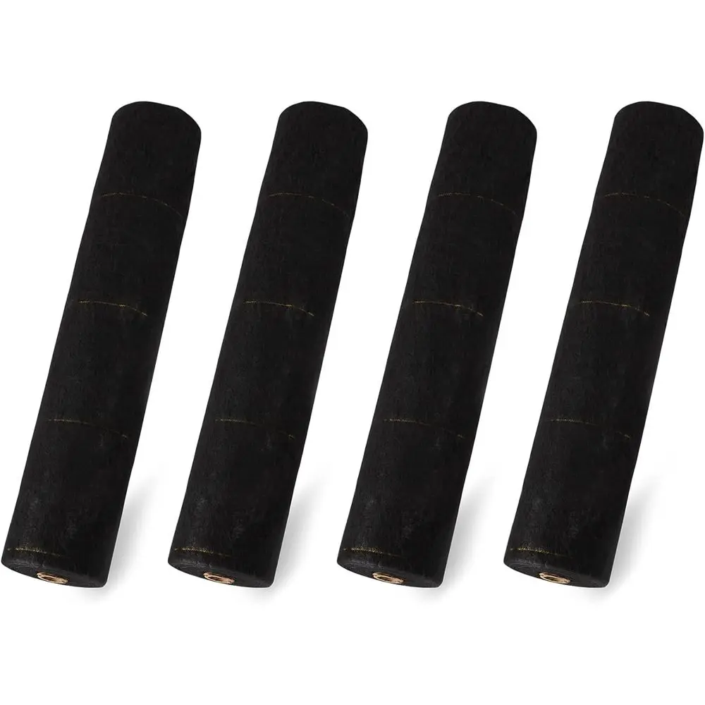 

4-Pack Heavy-Duty Woven Fabric Weed Barrier, 5 oz, 4 x 250 sq ft - Ideal for Landscaping, Garden Beds, Greenhouse Use, and Comme