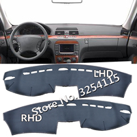 Leather Dashmat Dashboard Cover Pad Dash Mat Car Accessories For Mercedes-Benz S-Class W220 S280 S320 CDI S400 S350 S430 S500