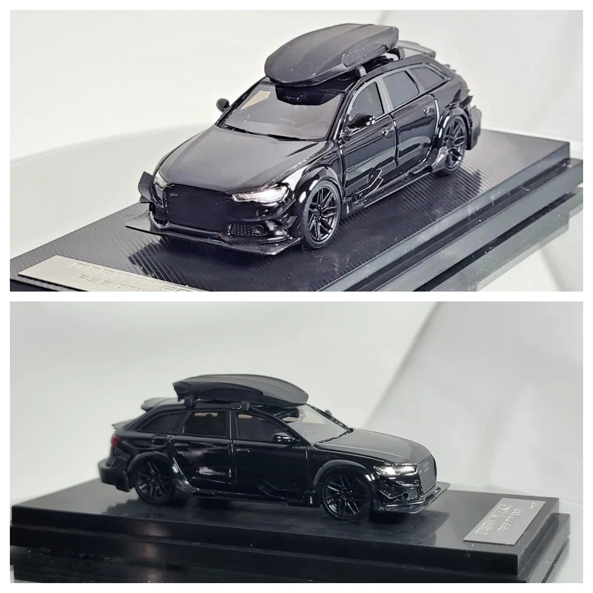 

GLM 1/64 DarwinPRO Rs6 DTM Widebody Race Wagon w/ Roof Cargo 1 of 399 Resin