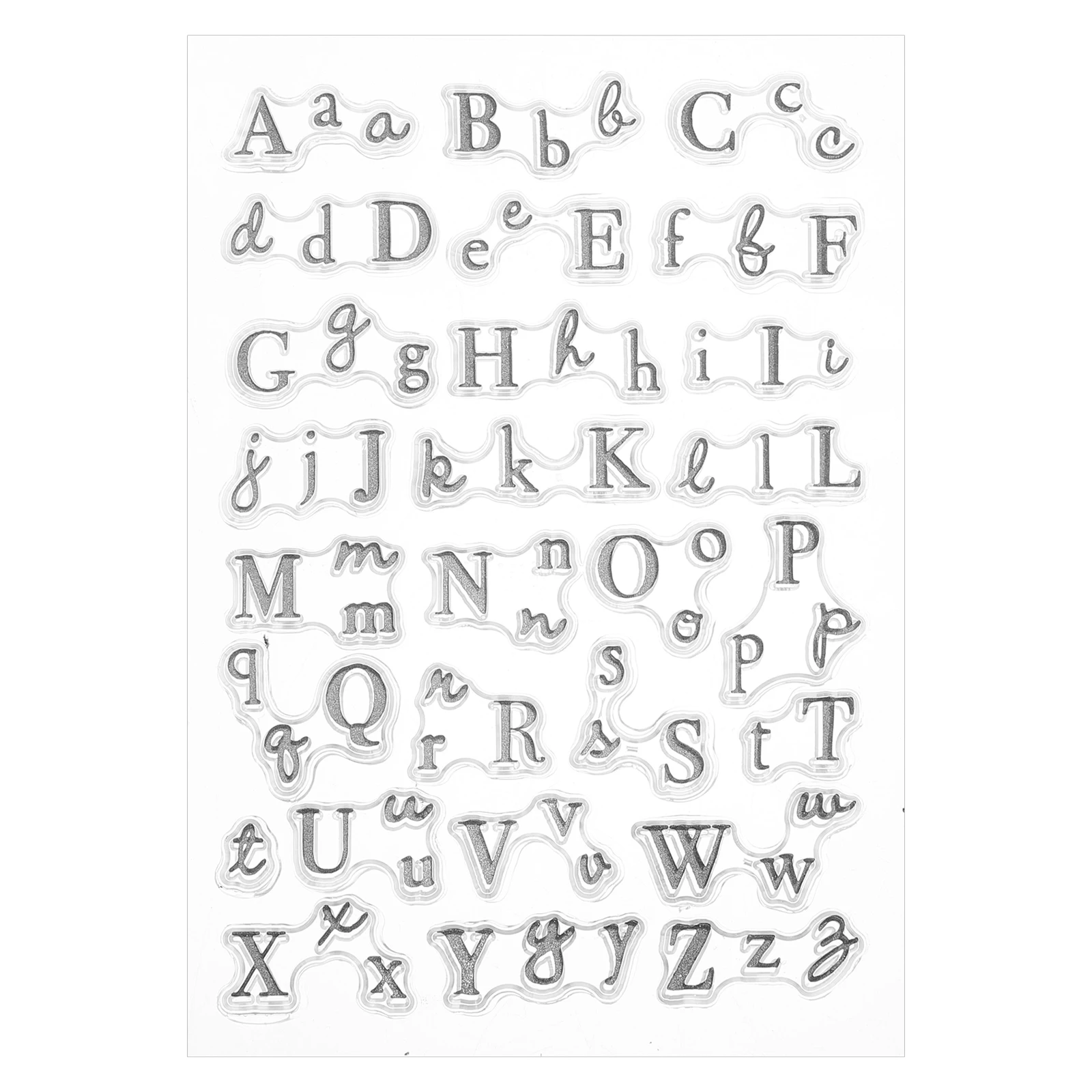 

Transparent Stamps Scrapbooks Rubber Crafts Silica Gel Soft Silicone Reusable Longtime Easy Alignment Decorative Journal
