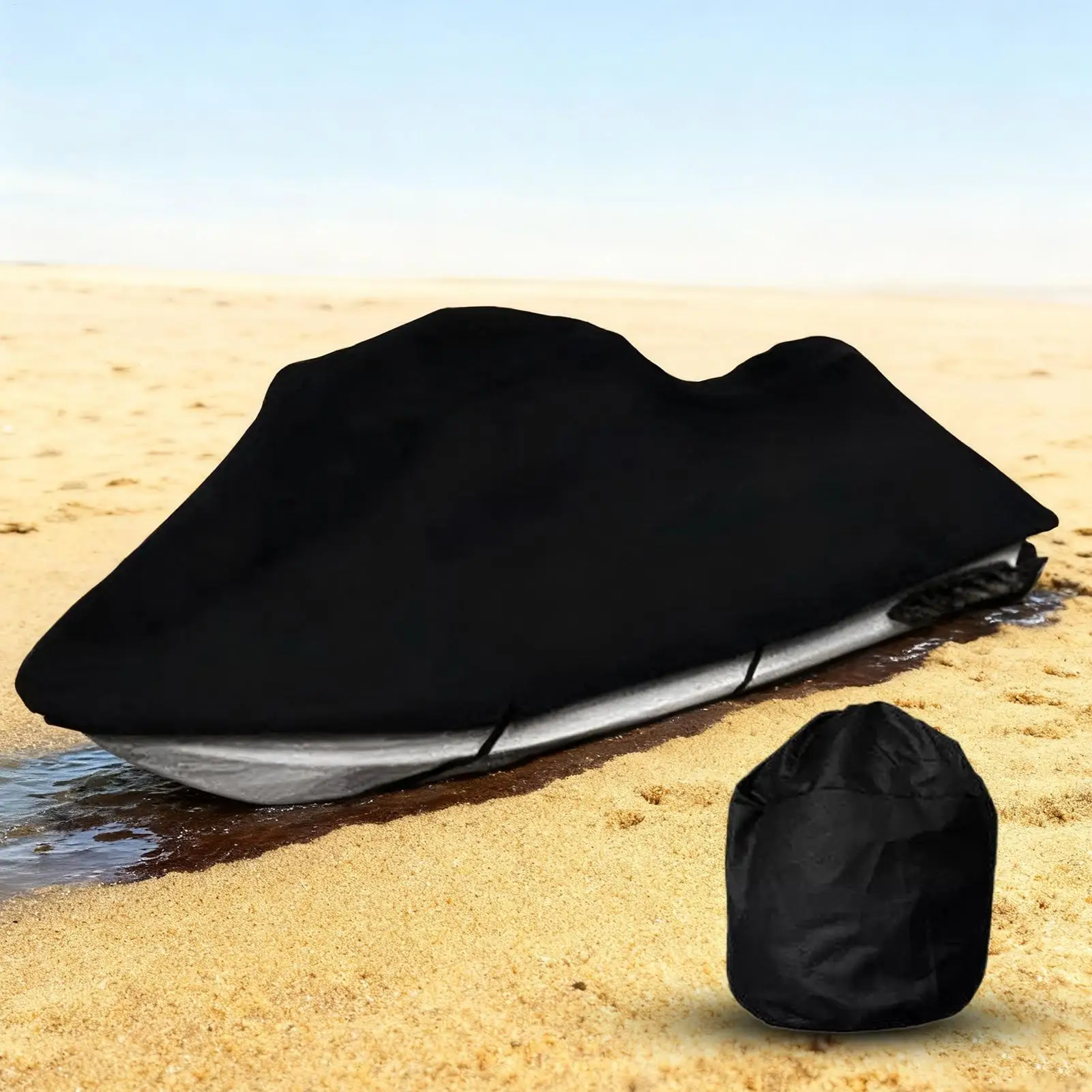 Waterproof UV‑Resistant Dust‑Proof Boat Cover Waverunner Watercraft Protector for Recreational Boating Water Sports Accessory