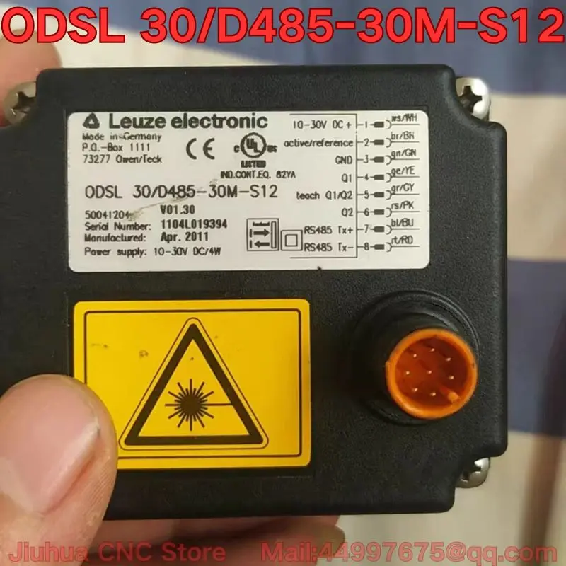 Second-hand ODSL 30/D485-30M-S12 laser ranging sensor function test is normal Latest Prices as of September 2026