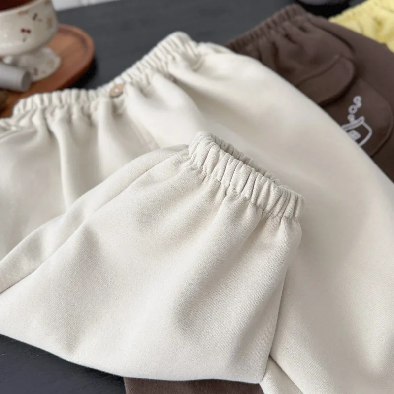 RAISE 1-12 Jahre Kinder Jungen Hosen Herbst Cartoon Bedruckte Kinder Jungen Jogginghosen Lose Vielseitige Elastische Taille Junior Mädchen Hose – Detail 5