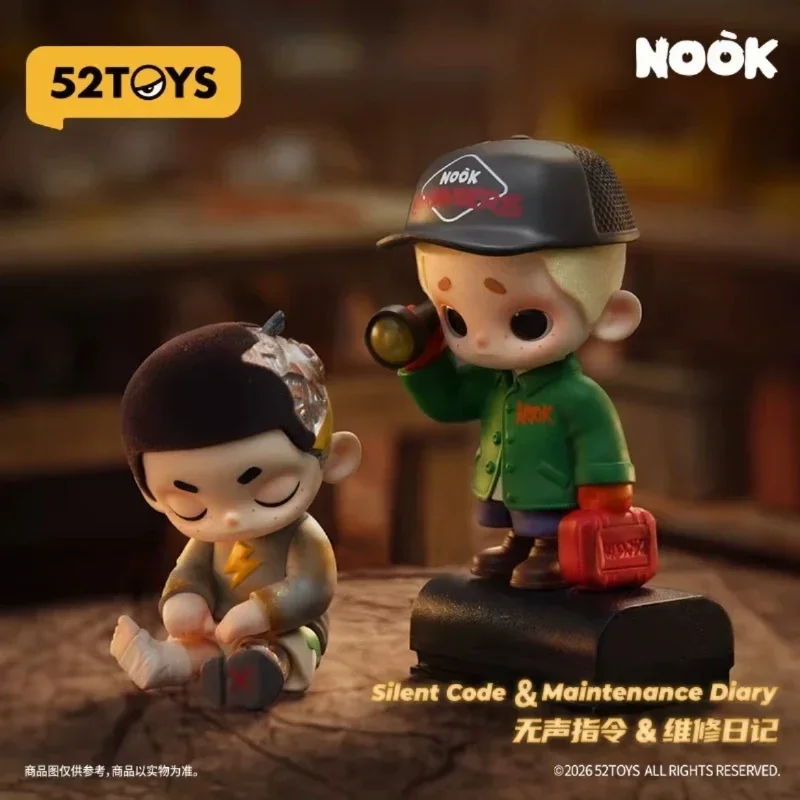 52TOYS NOOK&SEEK The Gemini Series Blind Box Figures Desk Figures Vehicle Figures Decoration Items Birthday Gifts