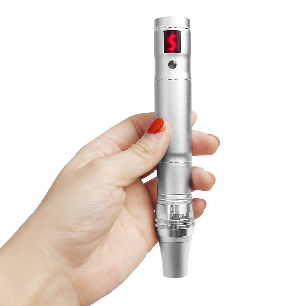 Ultima Dr.imp Pen Wireless Derma Rolling Digital 5-Gang Dermapen Microneedling-Kartusche Mesotherapie Elektrisches Schönheitspflege-Tool – Detail 24