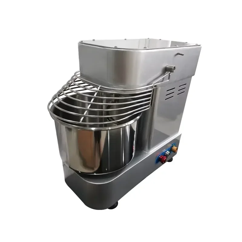 # 10kg Stainless Steel Dough Mixer Commercial Bread Cake Food Stand Heavy Duty Flour Kneading Machine for Home Bakery Use