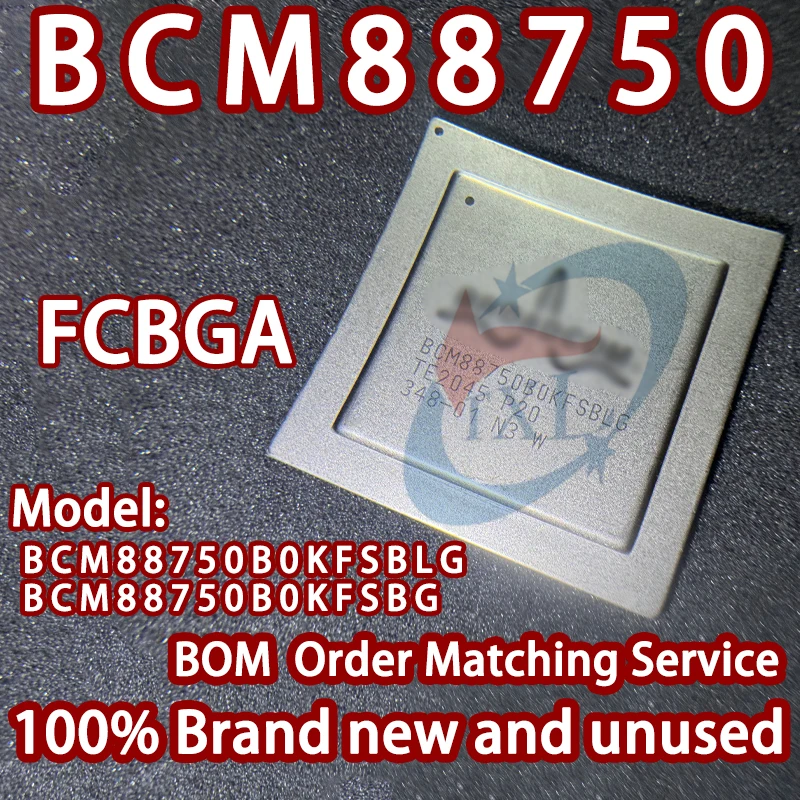 Imported-Broadcom BCM88750B0KFSBLG BCM88750B0KFSBG 128x11.5Gbps High Performance Ethernet Switch Network Processor Chip BGA