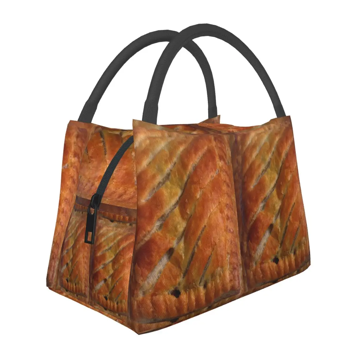 

Greggs Steak Bake Insulated Lunch Bag for School Picnic Storage Food Boxes Portable Container Cooler Thermal Lunch Box Tote