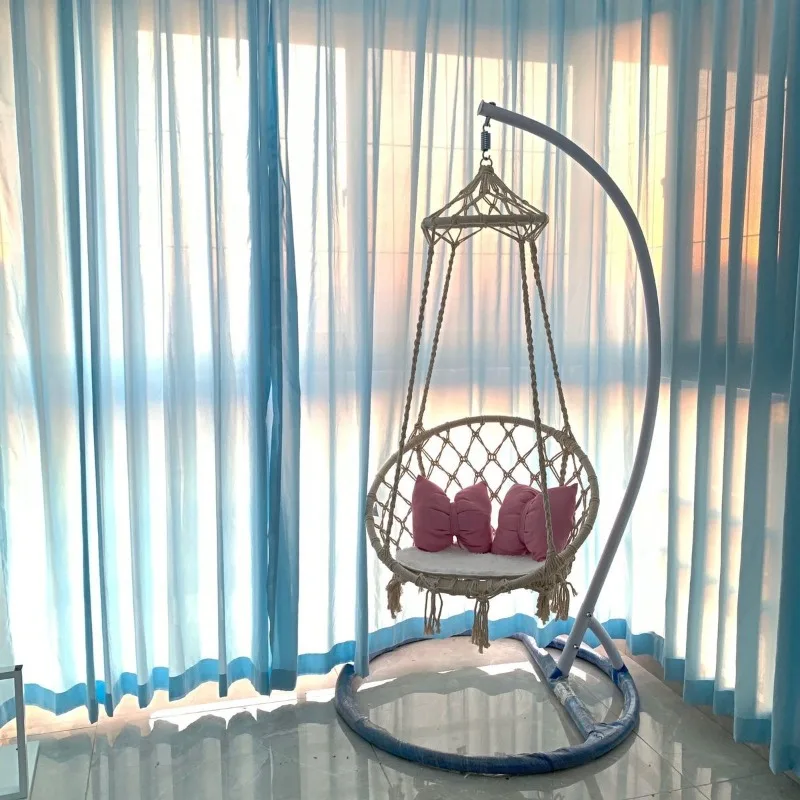 Adult hanging chair, indoor bedroom small sofa, princess rocking chair, hanging basket, hammock, swing, home