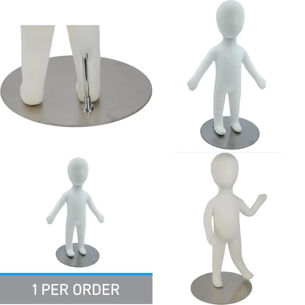

Infant Flexible Mannequin, 24 Tall with Base, 18½ Without, Poseable for Display