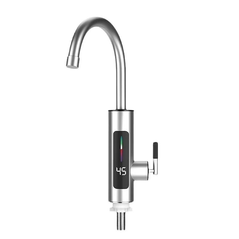 ‌Instant Heating Stainless Steel Faucet,Digital Temperature Display,Safe Water-Electric Separation,Kitchen&Bath Hot Water Tap‌