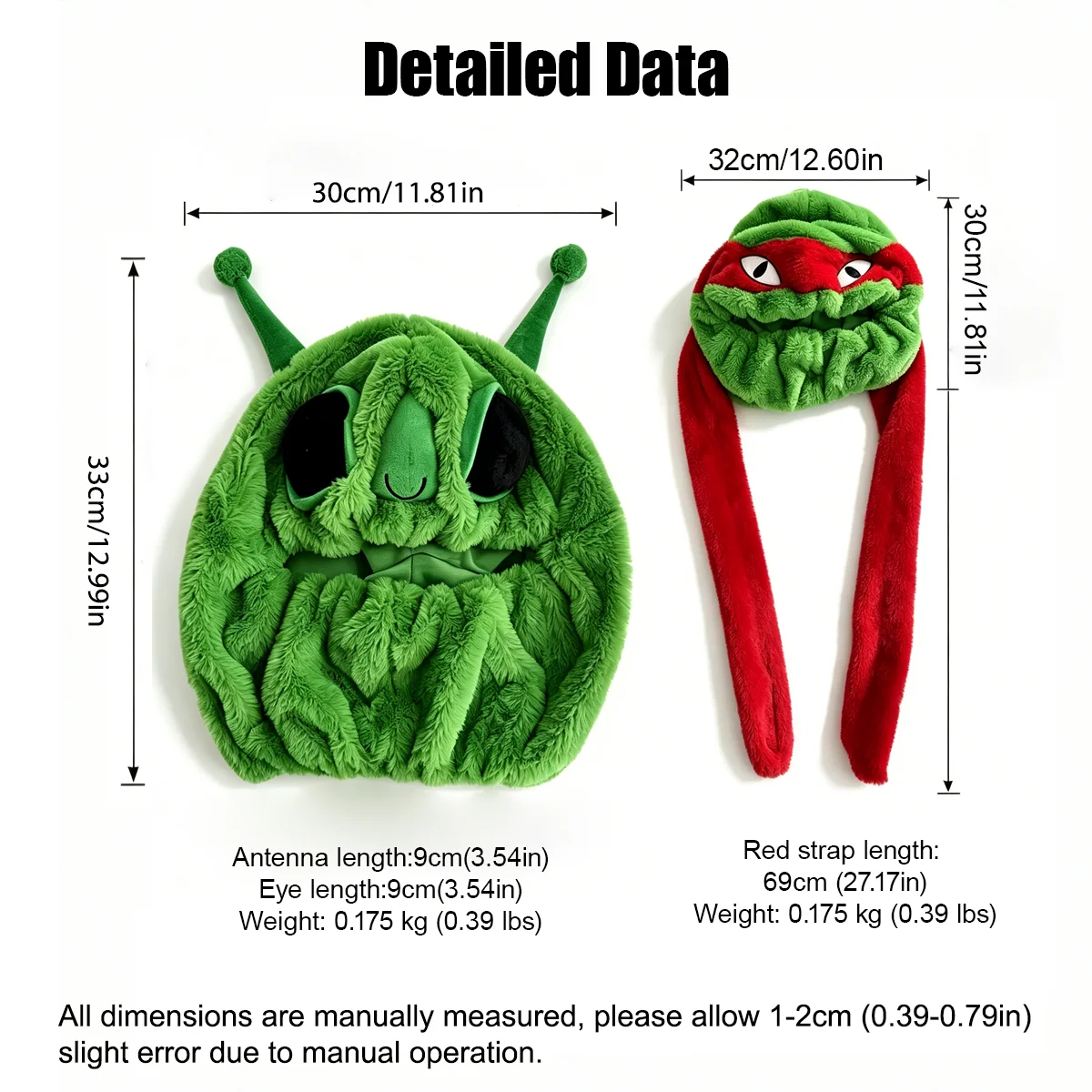 alien Plush Cover Motorcycle Helmet Decoration Mask Cute Animals Full Face Helm Headgear Hoods Hat Accessories Capacete Moto