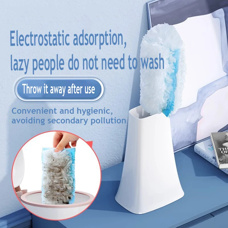 Electrostatic Dust Collector For Household Disposable Fiber Cloth Tabletop Cleaning Sweeping and Cleaning