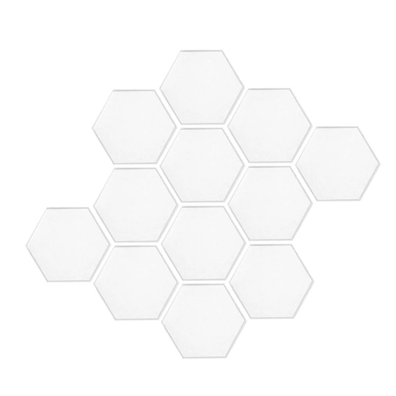 Hexagonal Foam Panel Polyester Fiber Wall Panel for Quiet Study Spaces Libraries